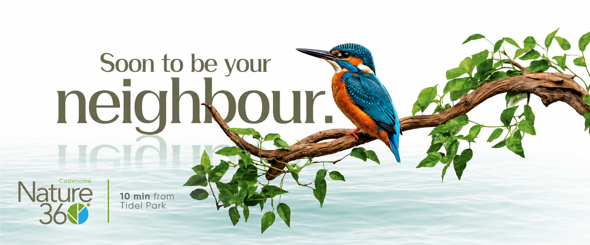 Soon to be your neighbour — Where nature finds a place beside you. 10 mins from Tidel Park.
